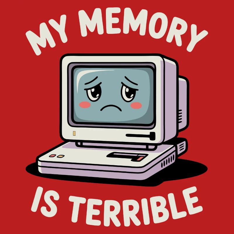 My Memory Is Terrible Funny Computer Funny Coding