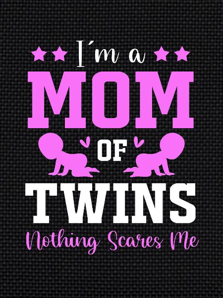 Twin Mom Twins Maman Cadeau