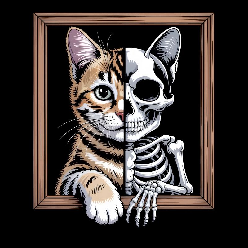 Schrödingers Katze tot lebendig