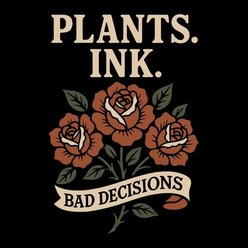 Tattooed plant lover plant mom