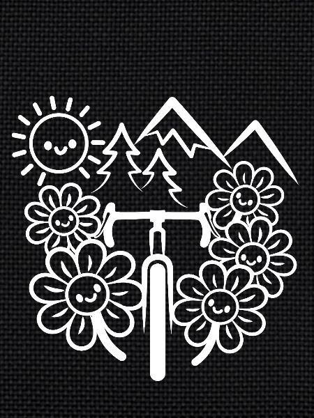 Aventure en vélo de gravier