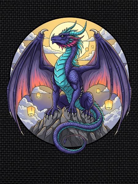 Dragon violet