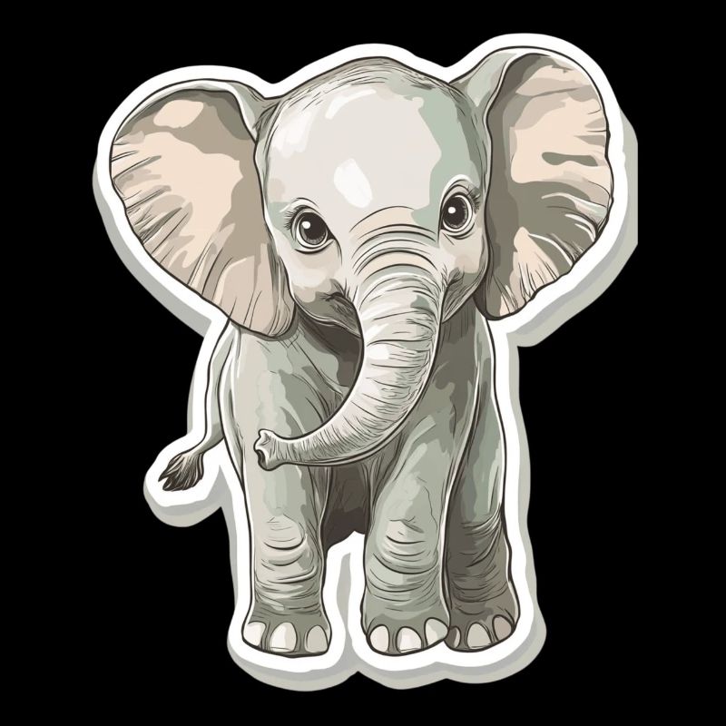 Süßer Elefant – Geschenkidee für Tierfreunde