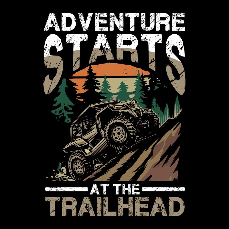 Abenteuer Beginnt Am Trailhead Offroad