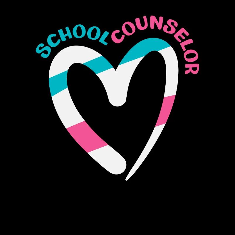 Conseiller d’école Coeur Forme Coloré