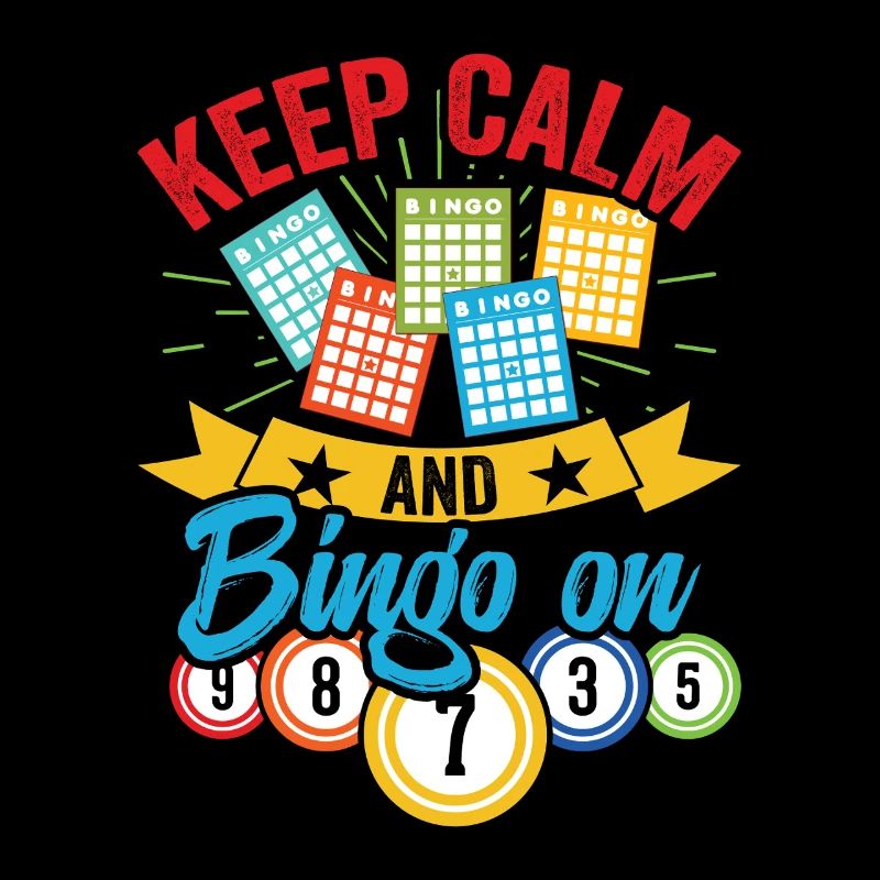 Bingo Spaß Geschenk Bingo Liebhaber Bingo On