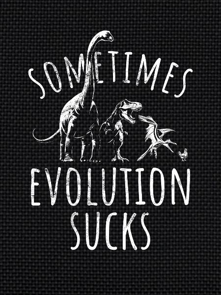 Parfois, l’évolution craint - Dinosaure - Poulet