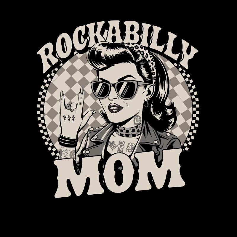Rockabilly Mom Retro Stil