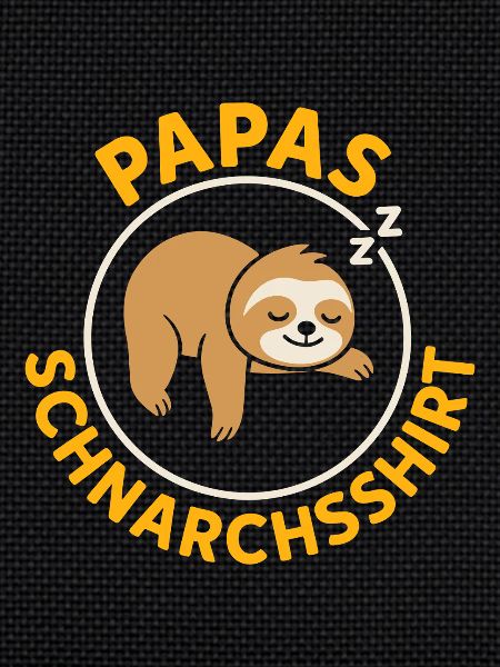 Vaterschaft PAPAS SCHNARCHSSHIRT LUSTIG