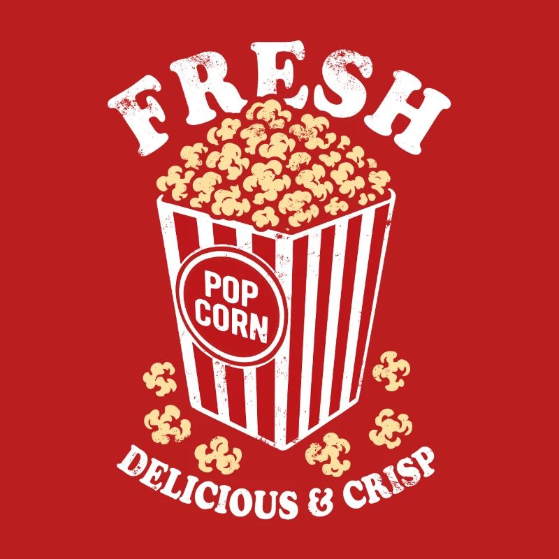 Fresh Popcorn - Crispy, Delicious - Gift