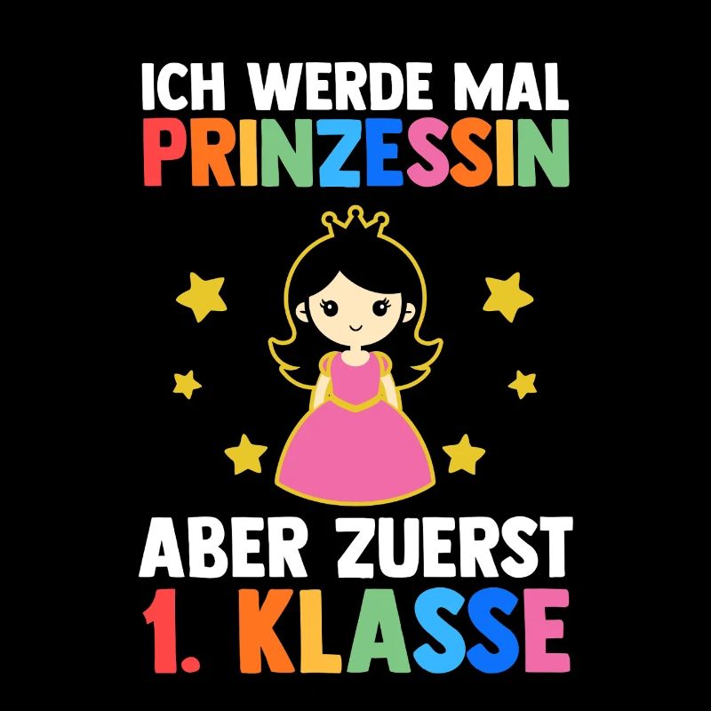 Prinzessin Erste Klasse Einschulung Schulkind