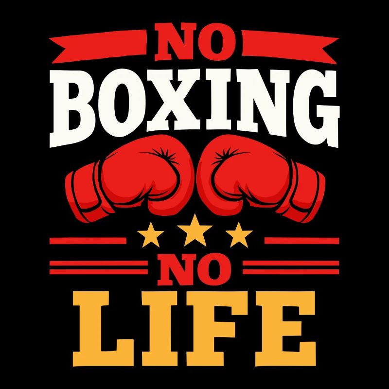 No Boxing No Life Gants de boxe Gants de boxe