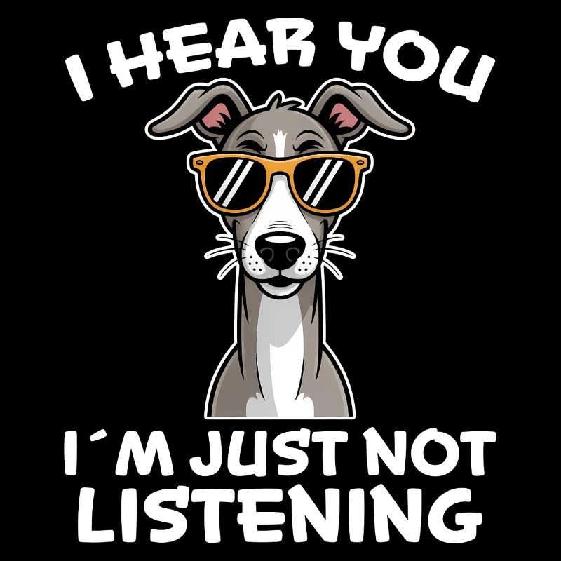 Greyhound Saying, Greyhound Joke, Greyhound Gift