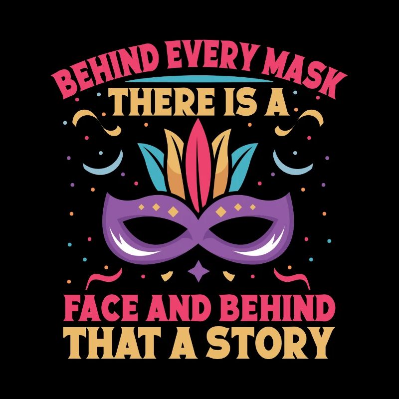 Derrière chaque masque se cache une histoire, un artiste de cirque : cadeau
