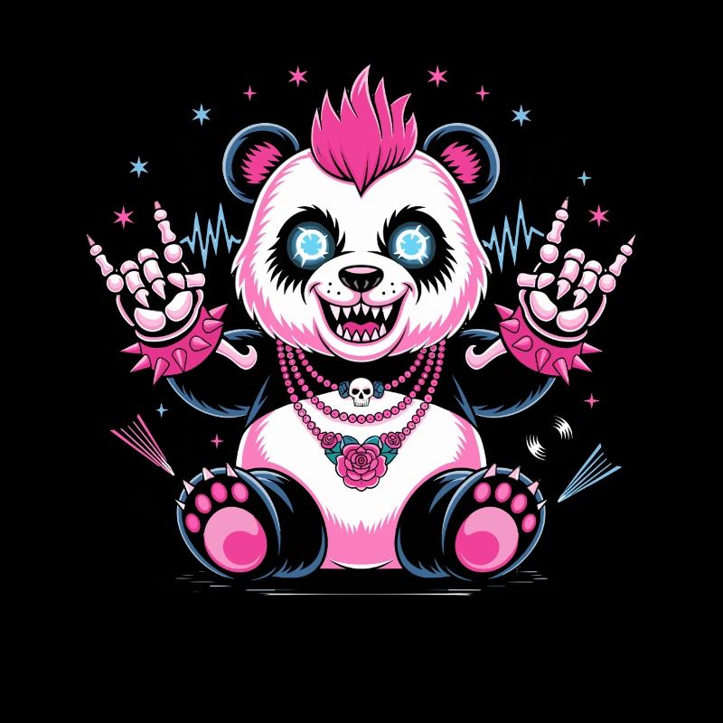 Punk Panda rocks the stage with energy and style