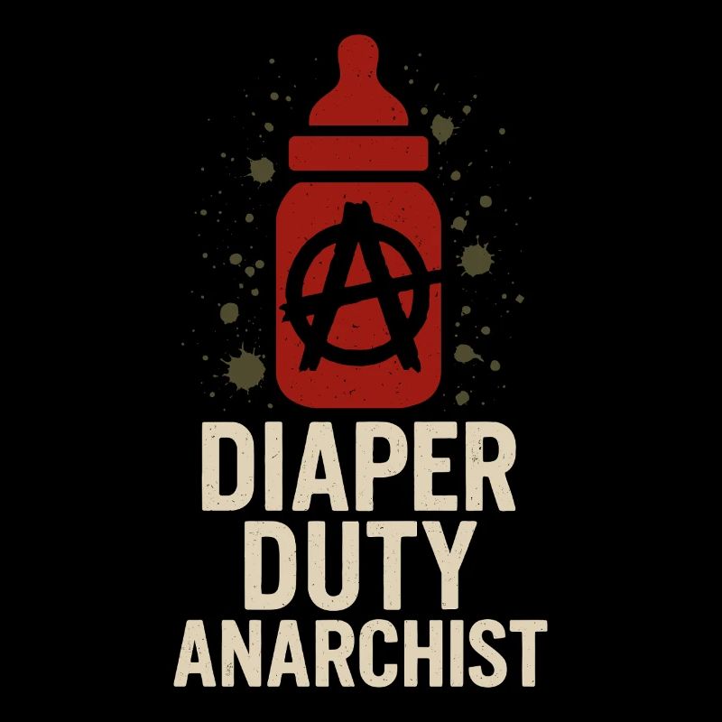 Punk Dad Alternative Vaterschaft Rebellischer