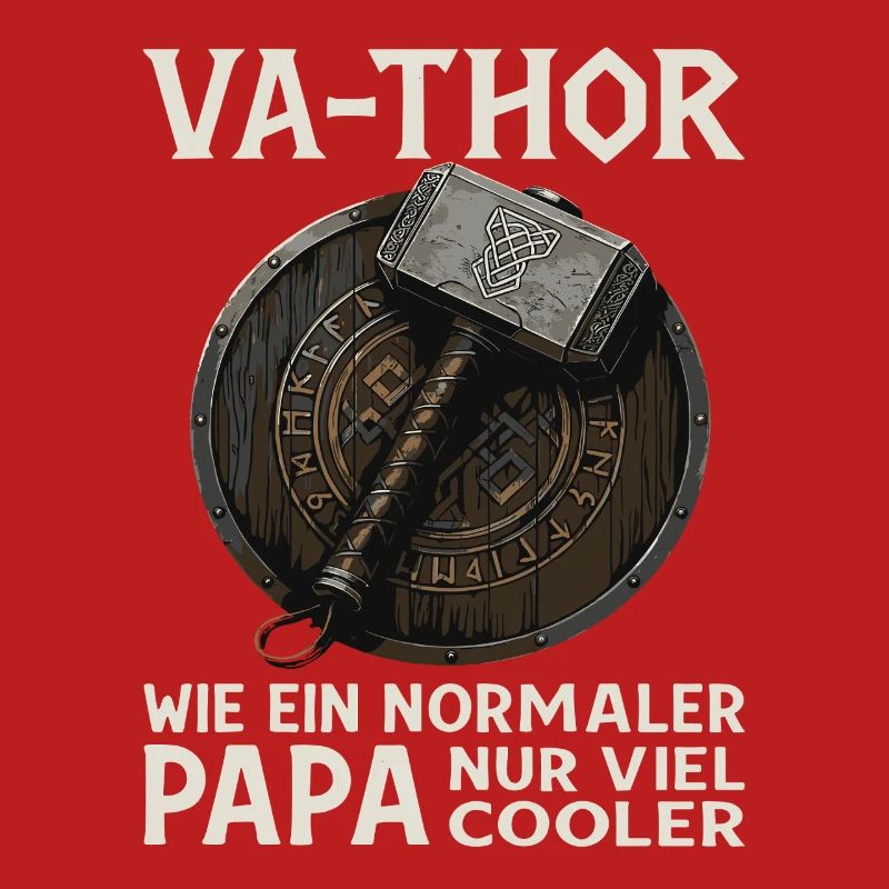 VA-THOR – Viking Dad Saying Design