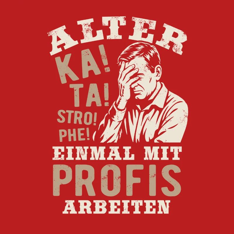 Alter! Katastrophe - einmal mit Profis arbeiten