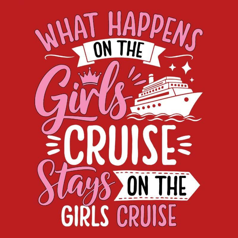 Mädchen Kreuzfahrt Spruch Design