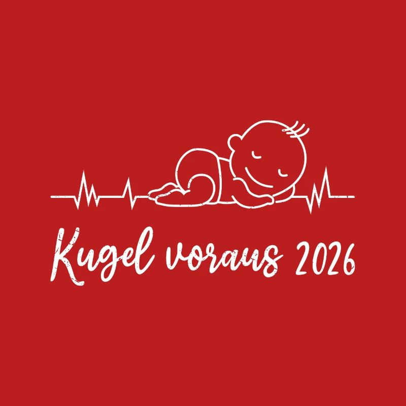 Werdende Mutter KUGEL VORAUS 2026 Lustiges