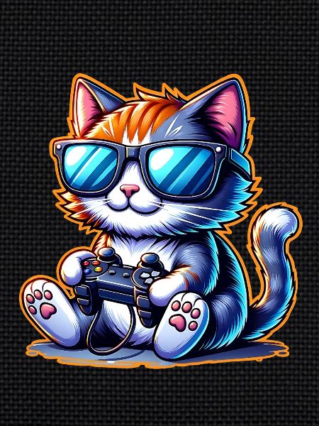 Cat Gaming Gamer