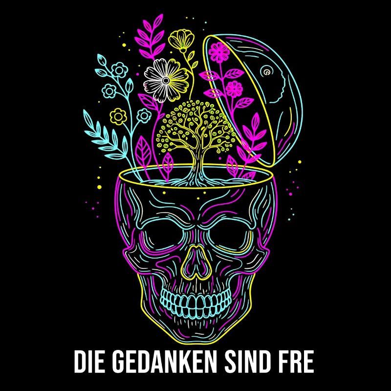 Die Gedanken sind frei - Neon Schädel