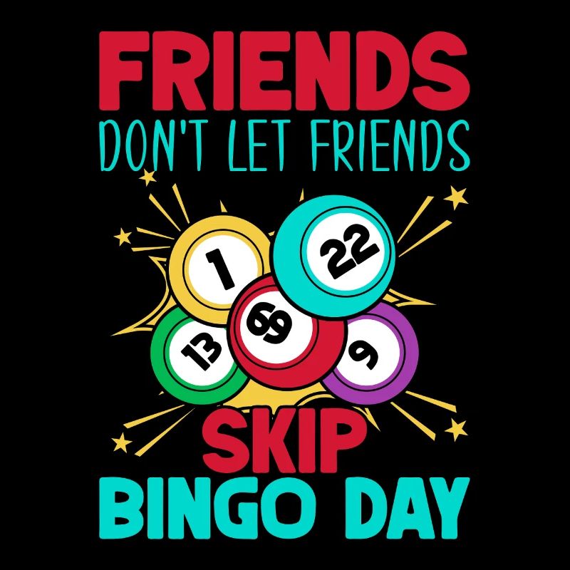 Jeu de bingo Amis, ne laissez pas passer le bingo