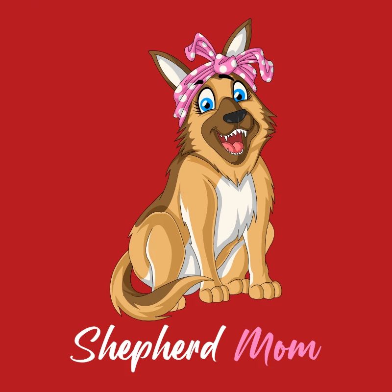 Deutscher Schäferhund Mama Hund Liebhaber Muttertagsgeschenk