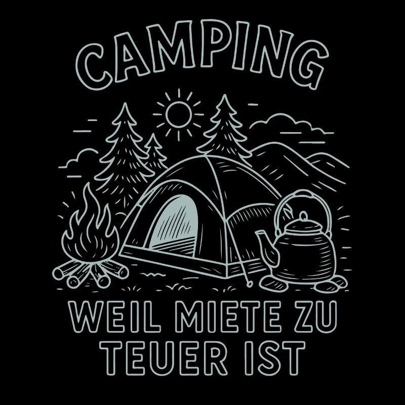Camping Parce que le loyer est trop cher Aventure Nature