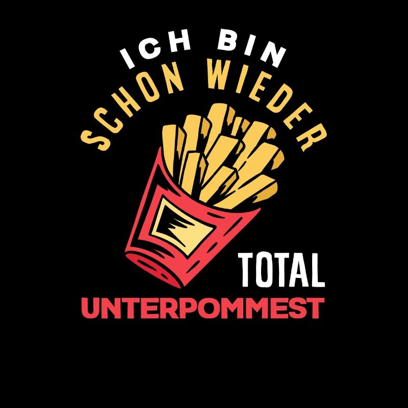 Totally underpommest encore une fois – blague sur les frites