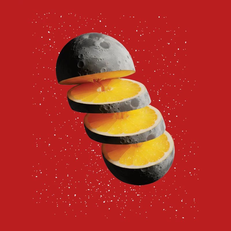 Tranches de citron de lune Citron de lune