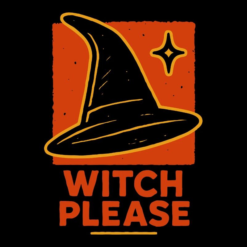 Hexe bitte Halloween Kostüm Lustiger Spruch