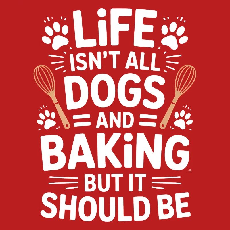 Backen Spruch Hunde Lustiges Backen Geschenk