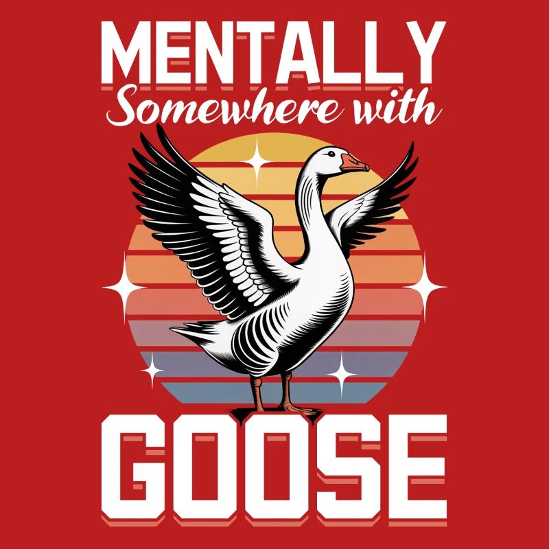 Funny Bird Goose