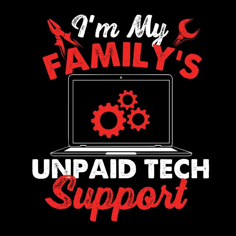 Unpaid Tech Support Family's Go-To Geek