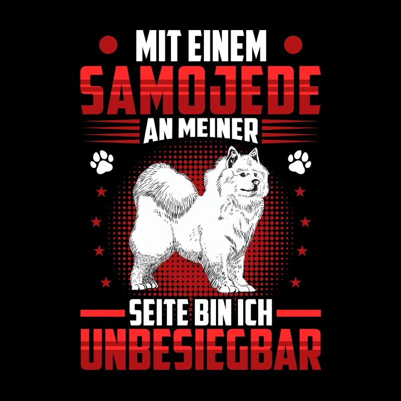 Samoyed Chien de traîneau imbattable