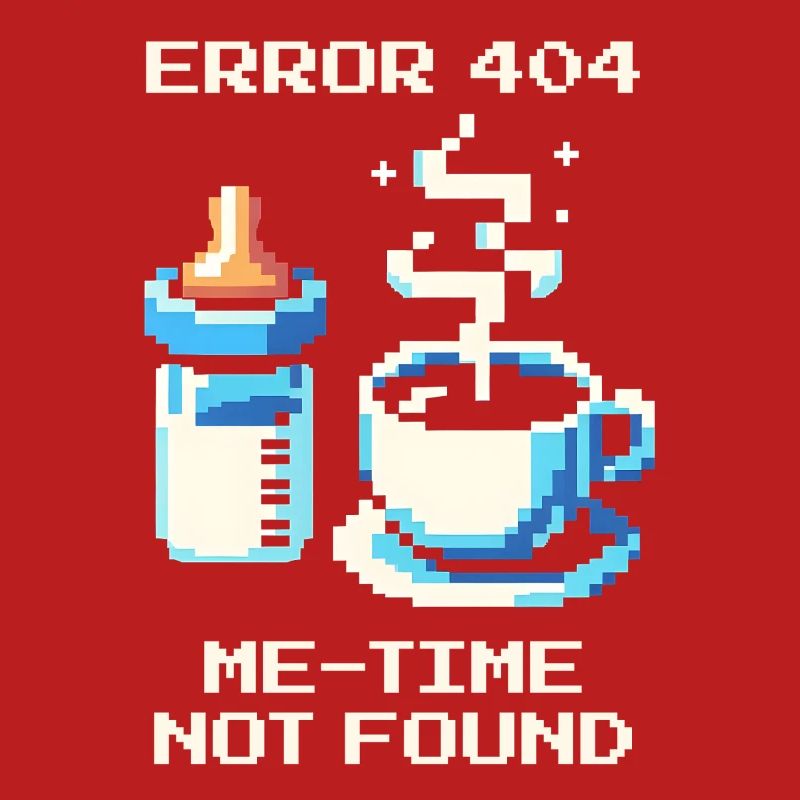 Error 404: Me-Time fehlt | Mama, Kaffee, Alltag