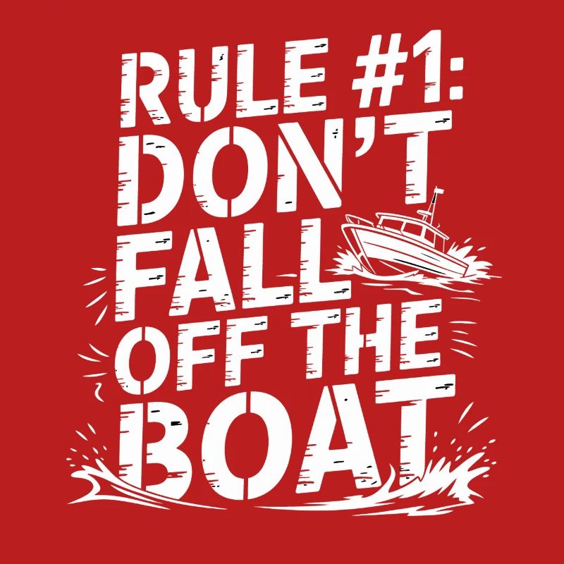 Regel Nr.1: Nicht vom Boot fallen
