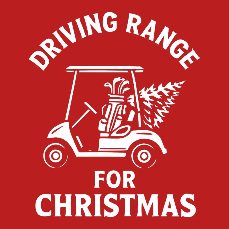 Practice pour le plaisir du golf de Noël