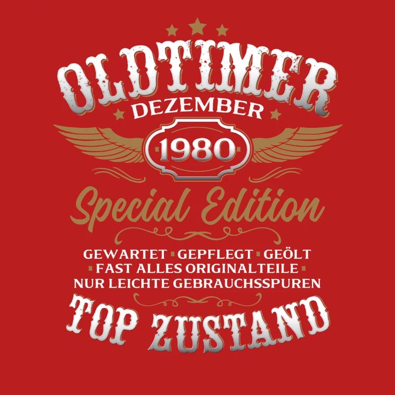 45. Geburtstag Geschenk Oldtimer Dezember 1980