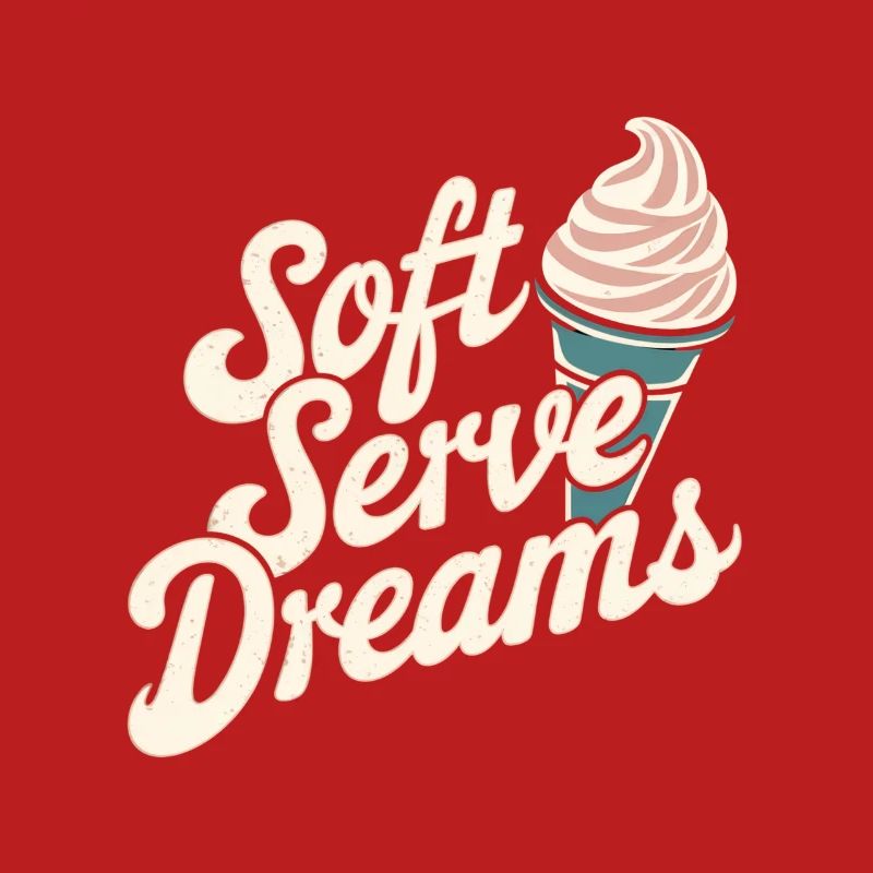 Soft Serve Dreams – Retro Eiscreme