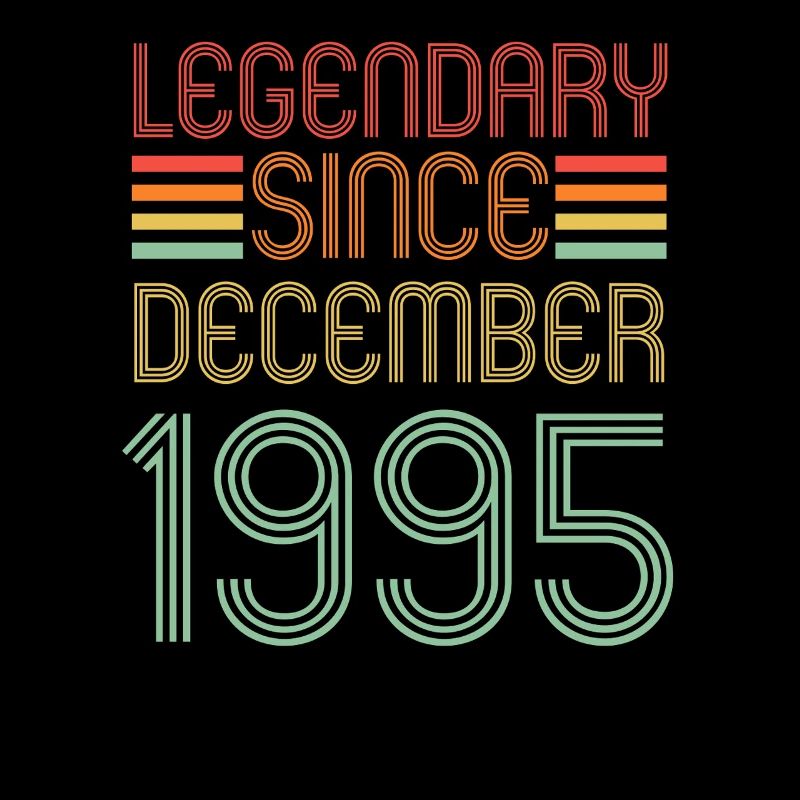Legendär seit Dezember 1995, Retro, Geburtstag