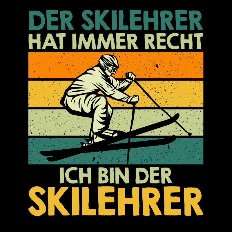 Ski LE MONITEUR DE SKI EST TOUJOURS ASSEZ DRÔLE