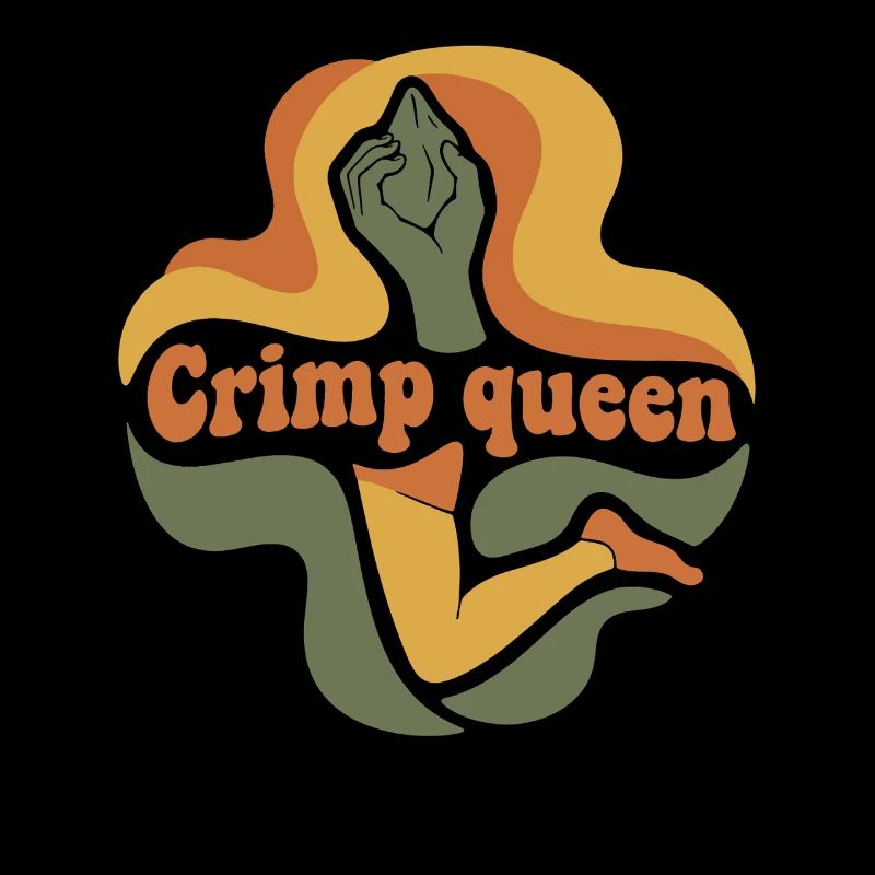 Crimp Queen Kletterer, Bouldering-Klettererin, Kletterin