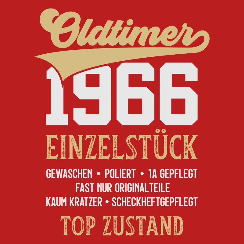 OLDTIMER 1966 EINZELSTÜCK 60. GEBURTSTAG