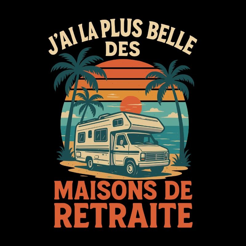 Altersheim, ein Senior-Camper-Van