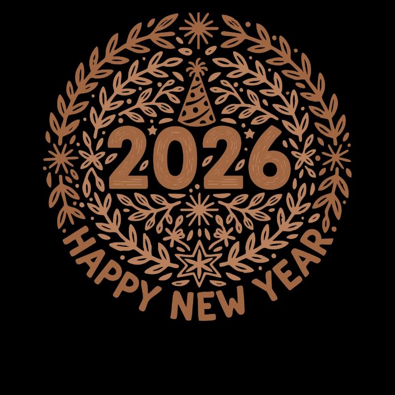 2026 Happy New Year Celebration Party Design