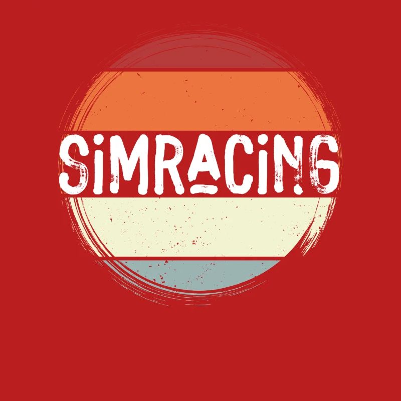 SimRacing Retro Circle Emblem
