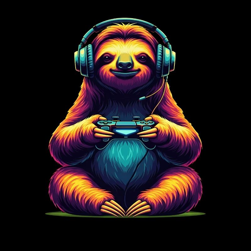 Sloth Games Animal Video Games Funny Sloth