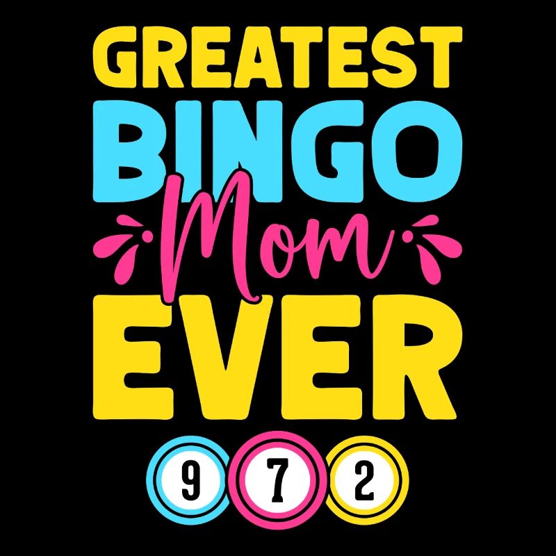 Bingo Game Greatest Bingo Mom Ever Bingo